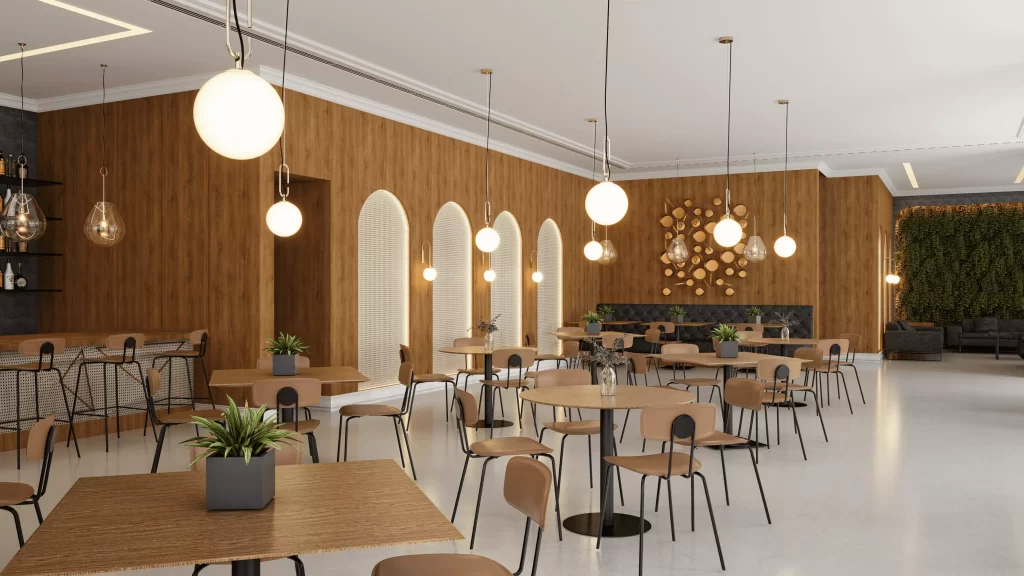Cadeiras e Banquetas New York em restaurante